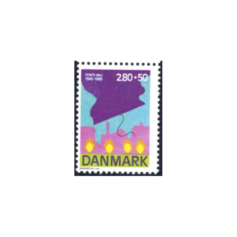 1985. 40-Året for befrielsen AFA nr. 831x ** (o)