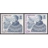 2001. 0,25-12 Kr. Dagligserie. AFA nr. 377-8 postfrisk stemplet