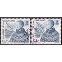 2001. 0,25-12 Kr. Dagligserie. AFA nr. 377-8 postfrisk stemplet