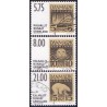 2001. 5,75-21,00 Kr. Frimærkerne som aldrig udkom. AFA nr. 379-81 postfrisk stemplet