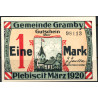Gramby. 1 Mark. 1920. Sieg 34 (0)