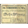 Sønderborg. 2x10 pf. 1917 Sieg 92A+B (F)