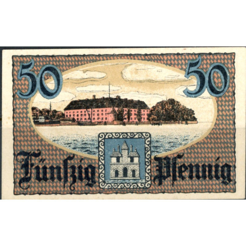 Sønderborg. 50 pf. 1916 Sieg 96 A (0)