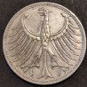 Tyskland-Germany. 5 Deutsche Mark 1951 F