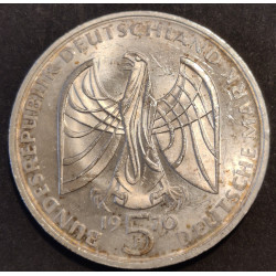 Tyskland-Germany. 5 Deutsche Mark 1970 F