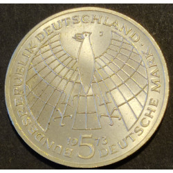 Tyskland-Germany. 5 Deutsche Mark 1973