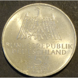 Tyskland-Germany. 5 Deutsche Mark 1971 D