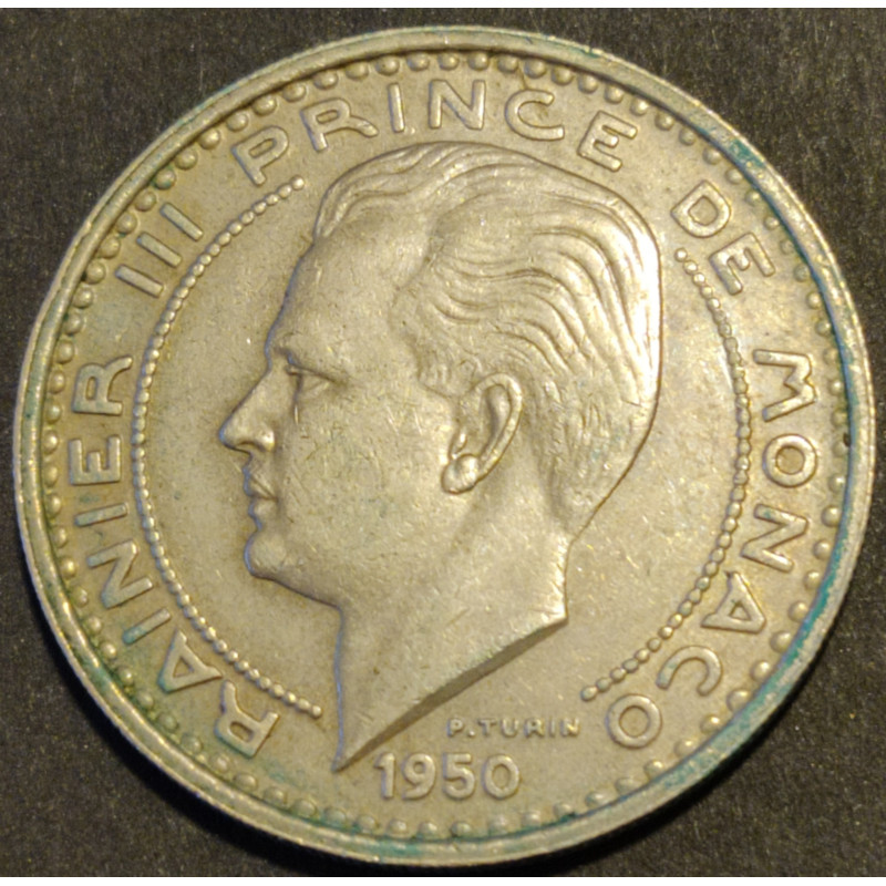 Monaco. 1950 100 Francs - Rainier III