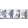2002. 2,00-16,00 Kr. Skibsfart i Grønland I. AFA nr. 390-3 postfrisk stemplet