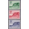 Norge 1953. Nordkap IV komplet sæt