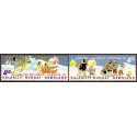 2002. 4,50-4,75 Kr. Julemærker. AFA nr. 399-400 postfrisk stemplet