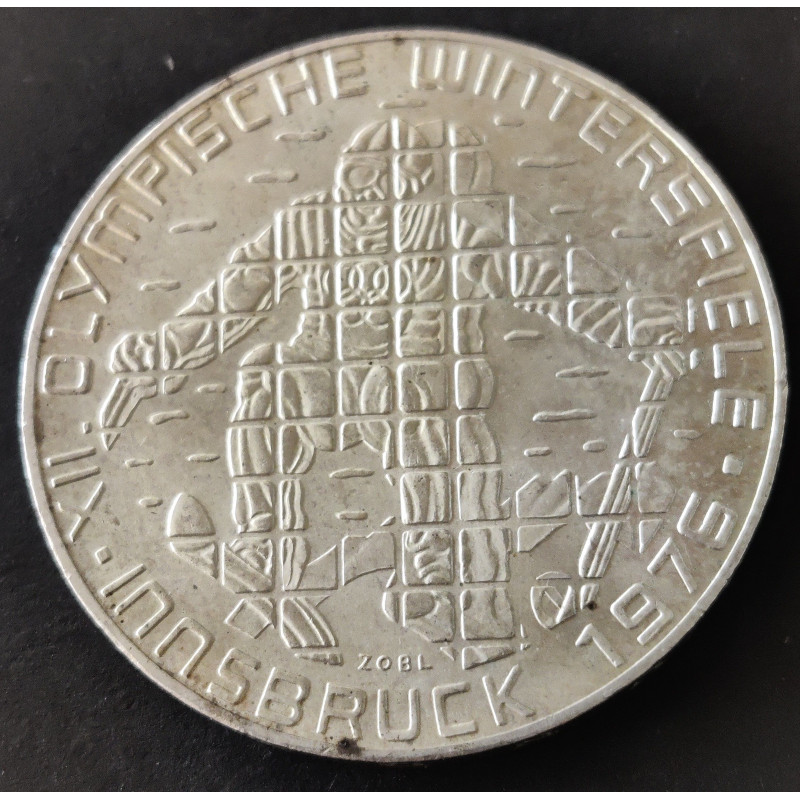 Østrig-Austria. 100 Schilling, 1977, 500th Anniversary. Ag.