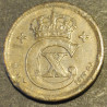 1 Øre. Chr. X. 1919 i en middelgod kvalitet for type og årstal.