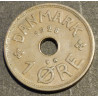 1 Øre. Chr. X. 1928 i en flot kvalitet for type og årstal.