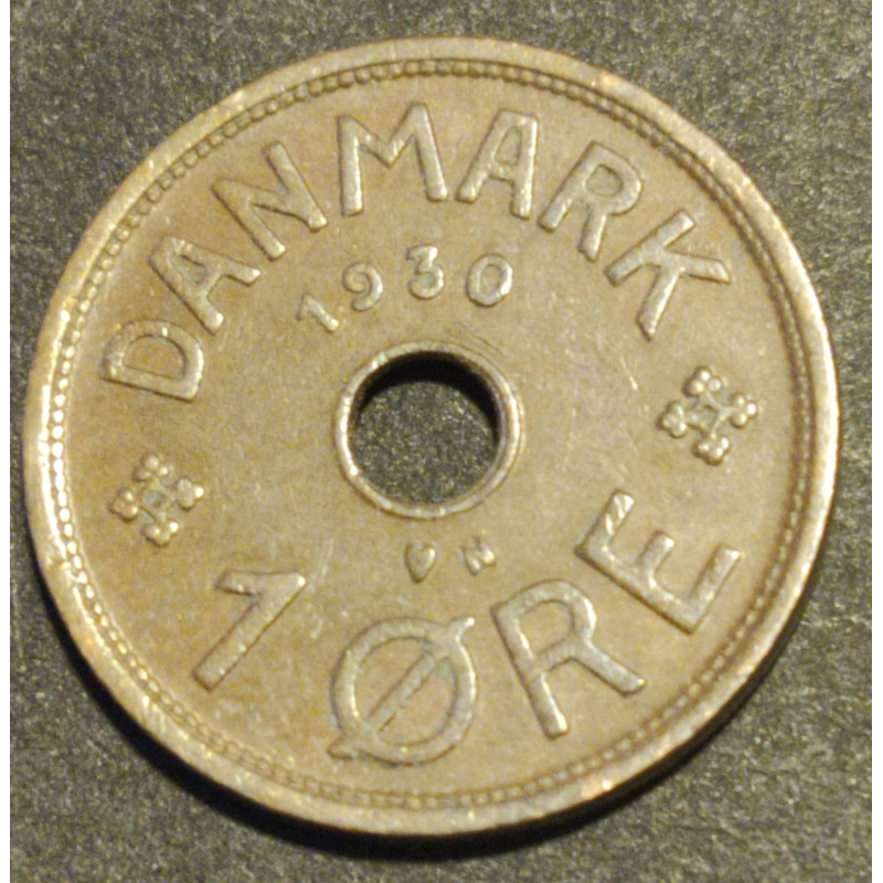 1 Øre. Chr. X. 1930 i en flot kvalitet for type og årstal.