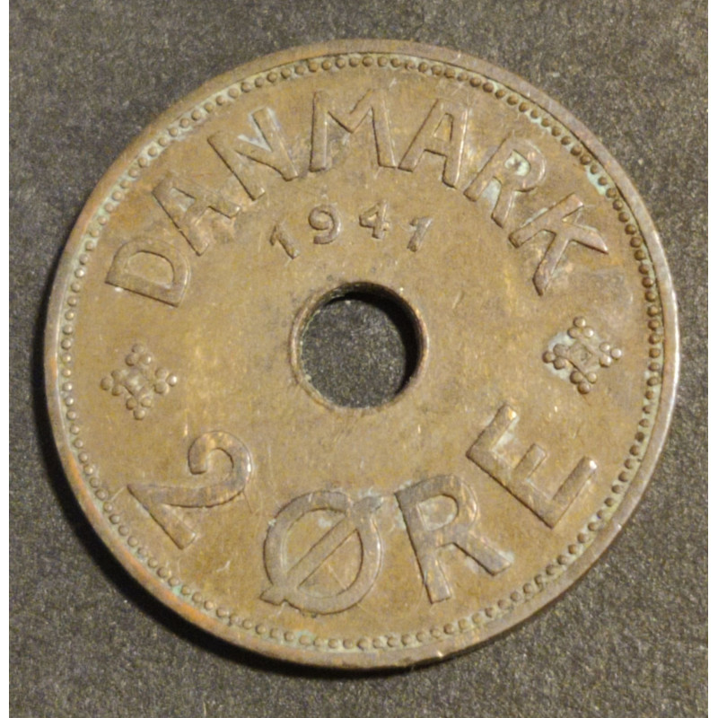 2 Øre. Chr. X. 1936 i en flot kvalitet for type og årstal.