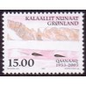 2003. 15,00 Kr. Qaanaaq 50 år. AFA nr. 407 postfrisk stemplet