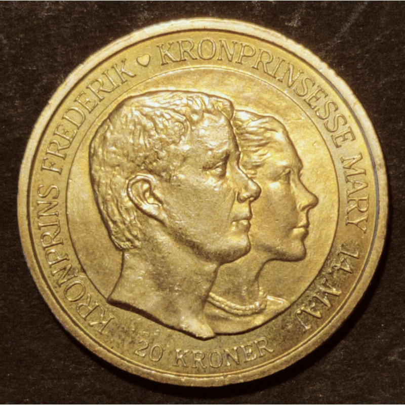 Kronprinseparrets bryllup. 20 kr. 2004