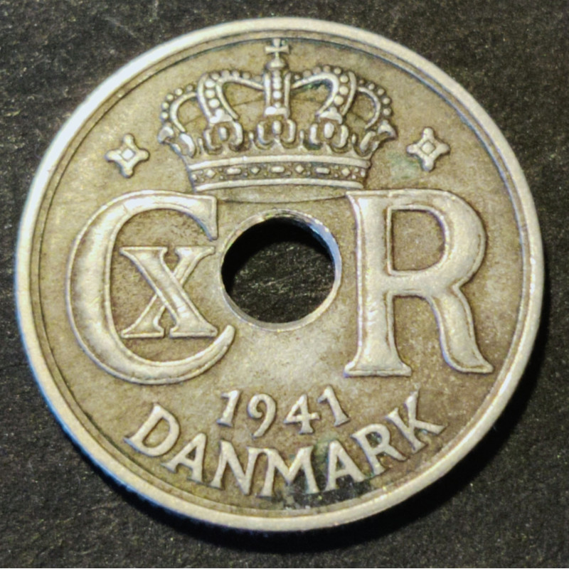 Færøerne. 10 Øre 1941 (uden møntmærker)
