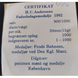 Danmarks Regenter.sølv medalje mønthuset, medalje i 925/1000 sølv
