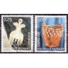 2003. 0,25-1,00 Kr. Grønlands Arv og kultur IV. AFA nr. 409-10 postfrisk stemplet
