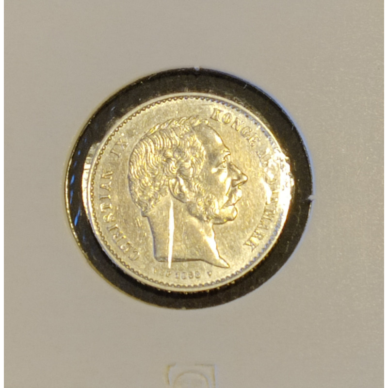 1 Kr. Chr. IX 1898 i en flot kvalitet for type og årstal.