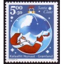 2003. 5,00+0,50 Øre. Julemanden fra Grønland. AFA nr. 411 postfrisk stemplet