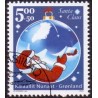 2003. 5,00+0,50 Øre. Julemanden fra Grønland. AFA nr. 411 postfrisk stemplet