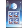 2003. 21,00. Julemanden fra Grønland i miniark. AFA nr. 411a postfrisk stemplet