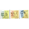 Norge. 2020. Forfatterjubilæer, AFA nr. 1992-94 **    stemplet postfrisk FDC (o)