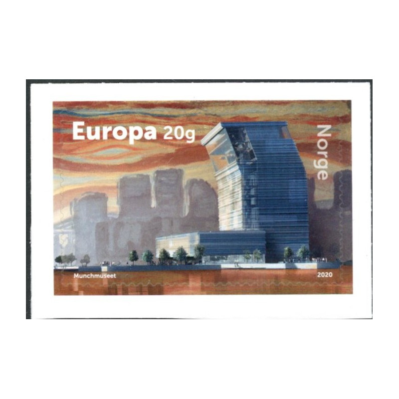 Norge. 2020. Gamle postruter, Miniark, AFA nr. 1996 **    stemplet postfrisk FDC (o)