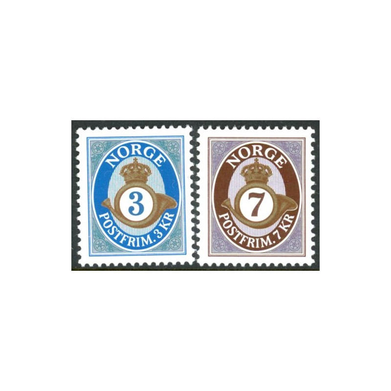 Norge. 2005.  Dagligmærker, AFA nr. 1519-20 ** stemplet postfrisk FDC