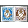 Norge. 2005.  Dagligmærker, AFA nr. 1519-20 ** stemplet postfrisk FDC