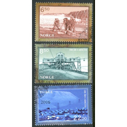 Norge. 2006. 100 år i Arktis. AFA nr. 1568-70 **  stemplet postfrisk FDC