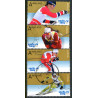 Norge. 2014. Vinter-OL. AFA nr 1836-39 **    stemplet postfrisk FDC