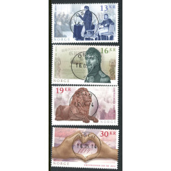Norge. 2014. Grundloven 200 år. AFA nr 1848-51 **   stemplet postfrisk FDC