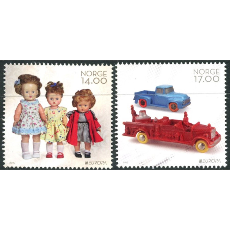 Norge. 2015. Europamærker. AFA nr 1874-75 **                          stemplet postfrisk FDC (o)