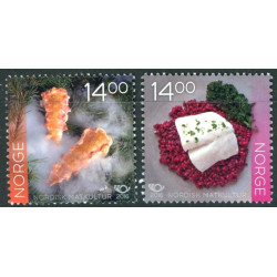 Norge. 2016. Norden. Madkultur. AFA nr 1896-97 **                     stemplet postfrisk FDC (o)