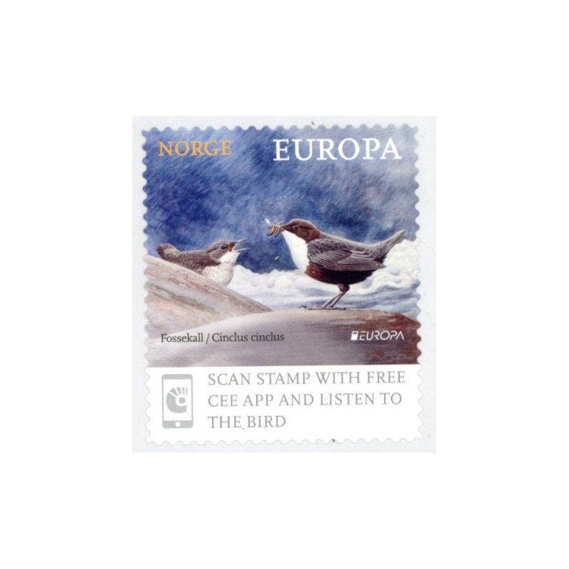 Norge. 2019. Europamærke. AFA nr. 1972 **        stemplet postfrisk FDC (o)