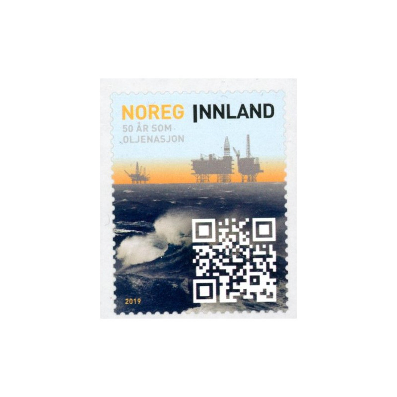 Norge. 2019. Olienation. AFA nr. 1968 **          stemplet postfrisk FDC (o)