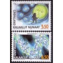 2004. 5,50-6,50 Kr. Nordisk Mytoloigi I. AFA nr. 418-9 postfrisk stemplet