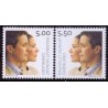 2004. 5,00-5,50 Kr. Kongeligt Bryllup. AFA nr. 425-6 postfrisk stemplet