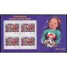 2004. 22,00. Foreningen Grønlandske børn, i miniark. AFA nr. 428a postfrisk stemplet