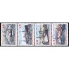 2004. 6,50-21,75 Kr. Skibsfart i Grønland III. AFA nr. 433-36 postfrisk stemplet