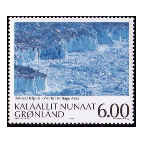 2005. 6,00 Kr. UNESCO. AFA nr. 444 postfrisk stemplet