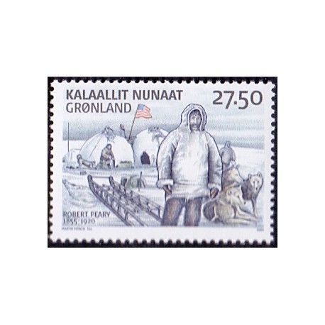 2005. 27,50 Kr. Ekspeditioner III. AFA nr. 453 postfrisk stemplet