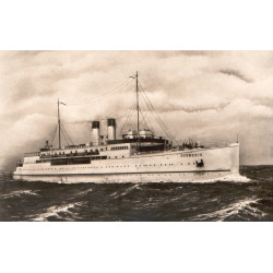Deutsche Seepost / Gjedser-Warnemünde. Dampfærgen Schwerin, brugt