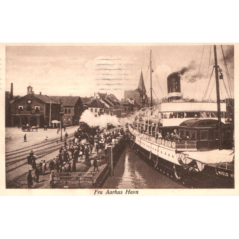 Aarhus. Fra Havnen, brugt