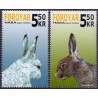 Færøerne 2005, Den Færøerske Hare  nr. 520-1 komplet postfrisk