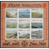Færøerne 2005. Landskabsmaleren Jógvan Waagstein AFA nr. 526-34 miniark postfrisk